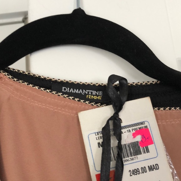 Authentic Moroccan Dress in Black and Pink - Picture 6 of 7